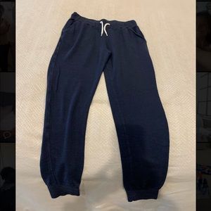 Monrow Navy Sweatpants